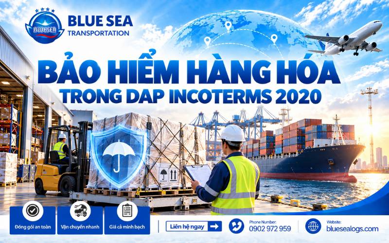 Bảo hiểm hàng hóa trong DAP Incoterms 2020