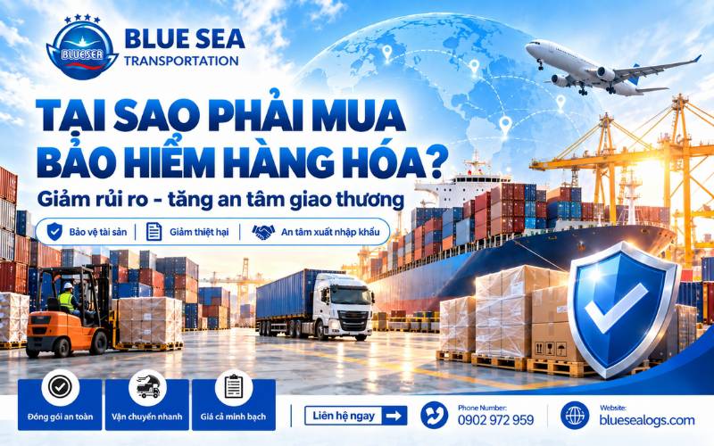 Lý do phải mua bảo hiểm hàng hóa xuất nhập khẩu khi rủi ro vận chuyển và trách nhiệm hãng tàu hạn chế