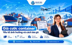 Giá cước Container là bao nhiêu? Tham khảo bảng giá 2026