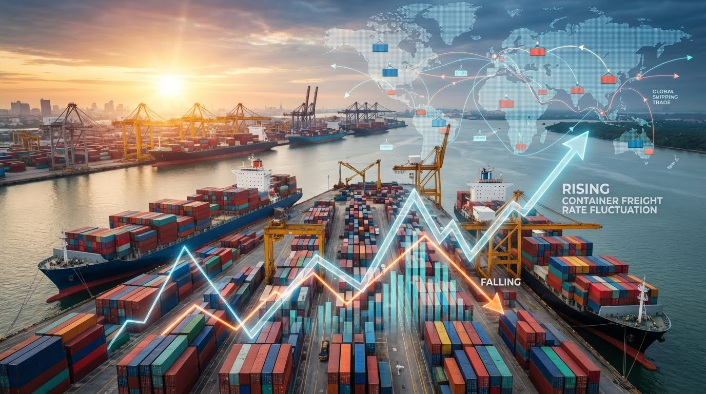 Biến động giá cước container