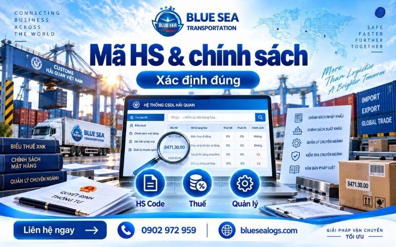 Tra cứu mã HS code và xác định chính sách quản lý hàng hóa nhập khẩu