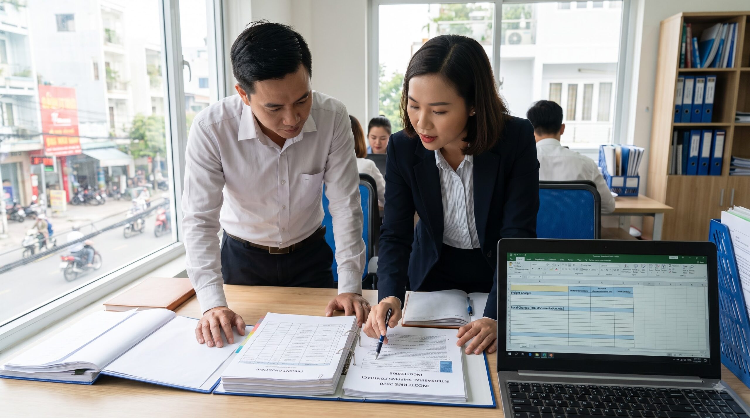 Doanh nghiệp kiểm tra trách nhiệm thanh toán phí THC theo Incoterms