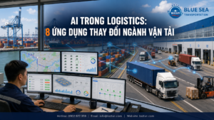 AI trong logistics đang thay đổi ngành vận tải ra sao?