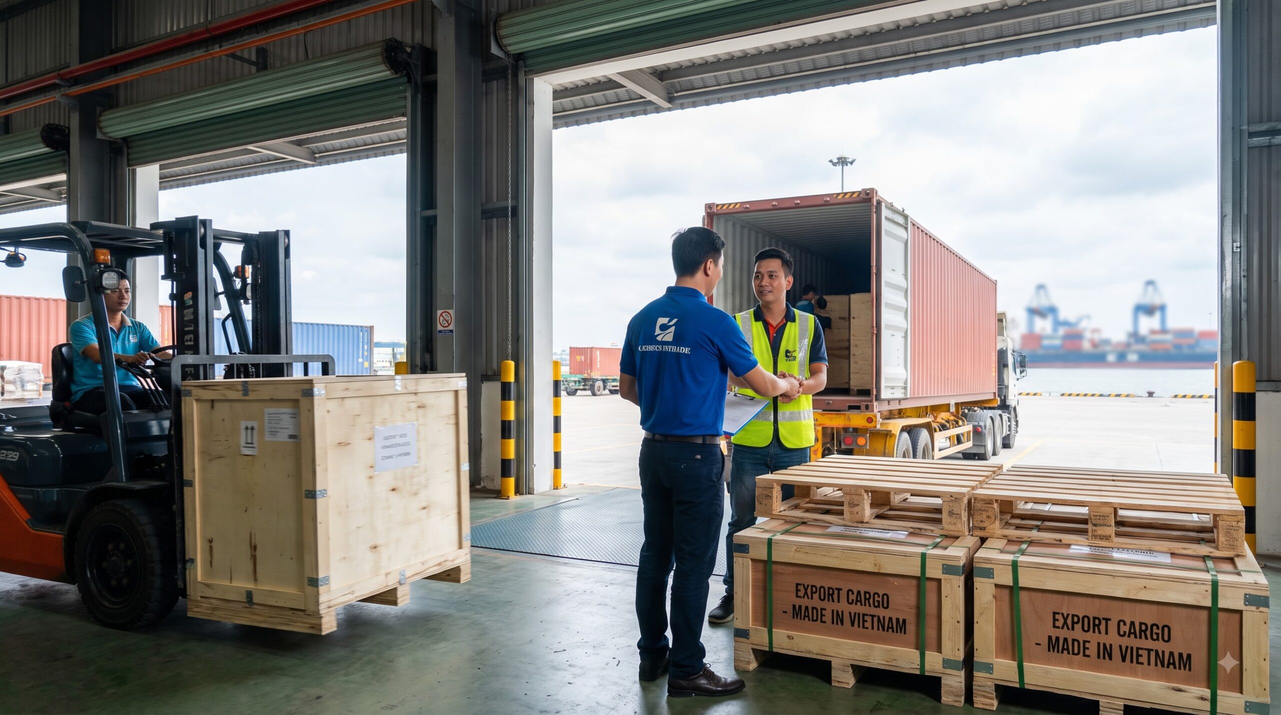 Shipper gửi hàng và Consignee là bên nhận hàng trong giao dịch xuất nhập khẩu
