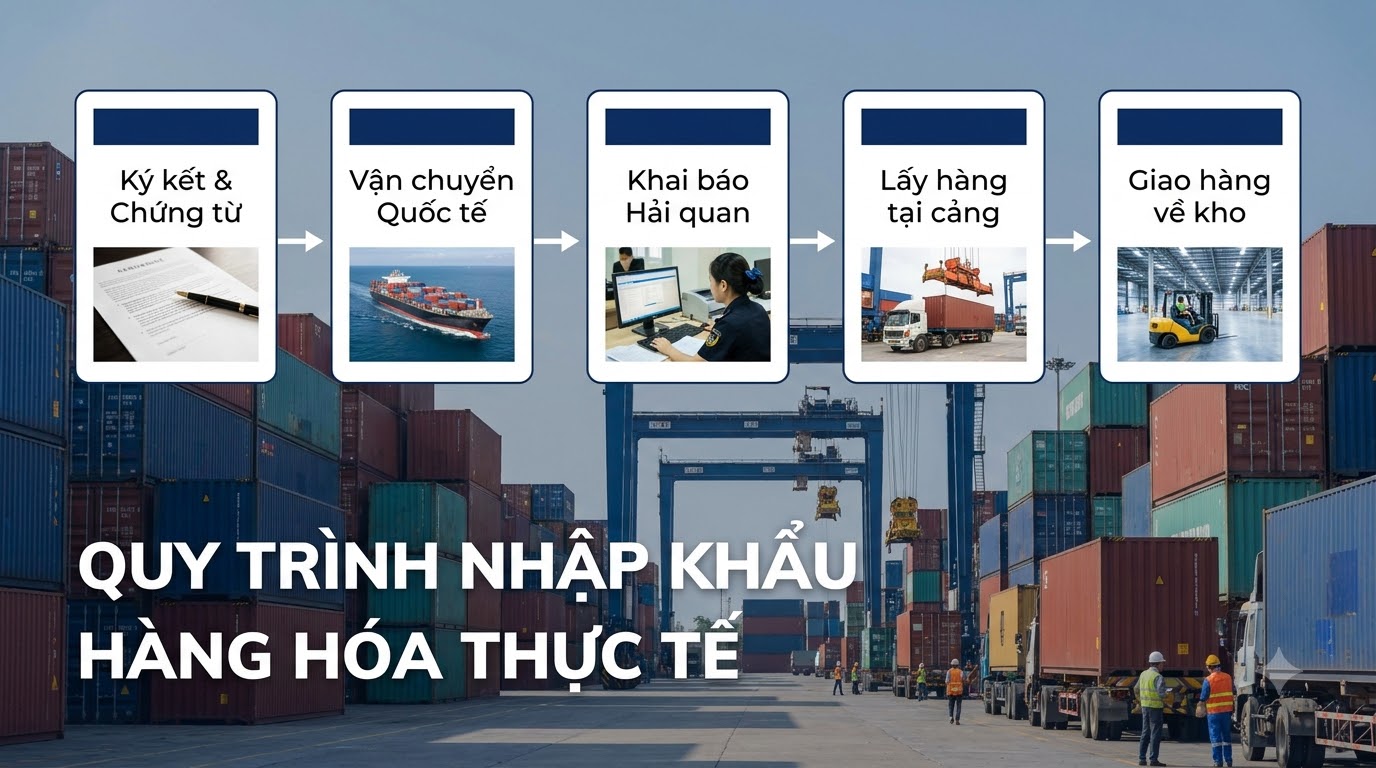 checklist nhập khẩu với toàn bộ chữ tiếng Việt