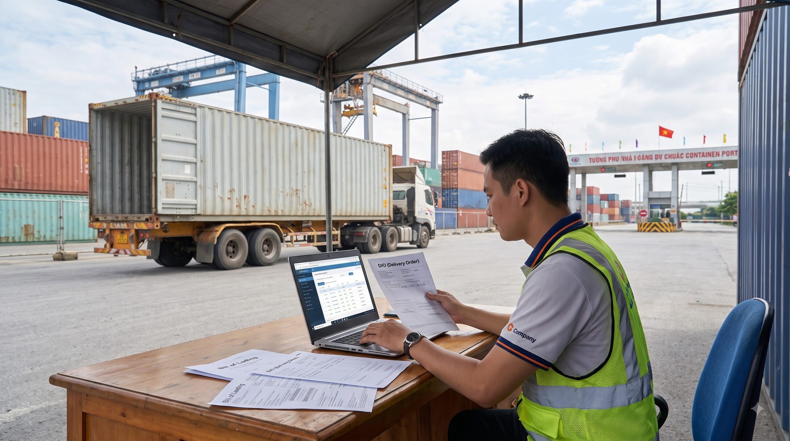 D/O trong quy trình nhận hàng