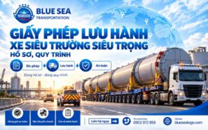 Giấy phép lưu hành xe siêu trường siêu trọng: Hồ Sơ, Quy Trình