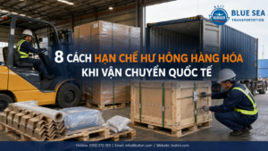 Hạn chế hư hỏng hàng hóa khi vận chuyển quốc tế