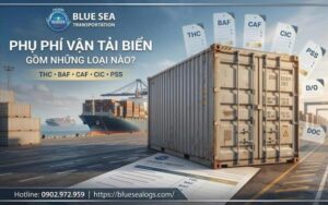 Phụ phí vận tải biển gồm những loại nào? kiểm soát chi phí bên nào phải trả