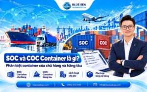 SOC và COC Container là gì? Phân biệt SOC và COC container