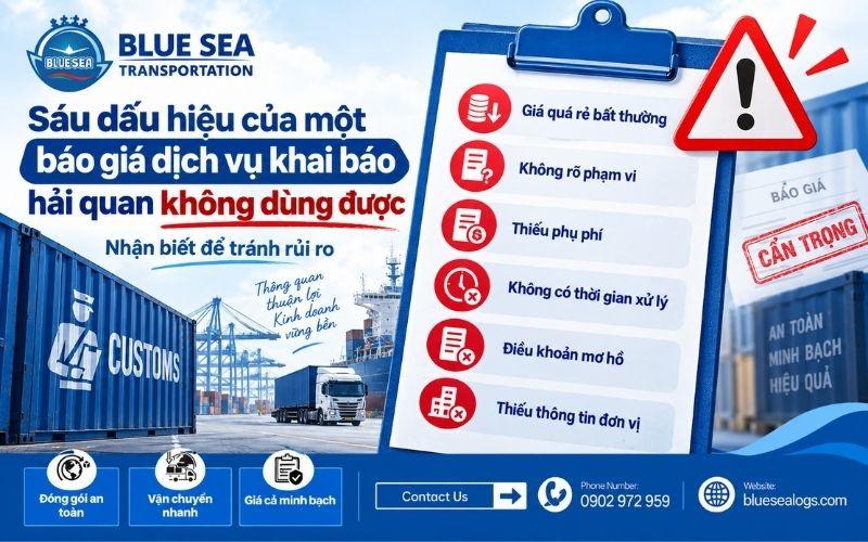 Nhận biết báo giá hải quan ảo mập mờ chi phí dễ phát sinh rủi ro cho doanh nghiệp