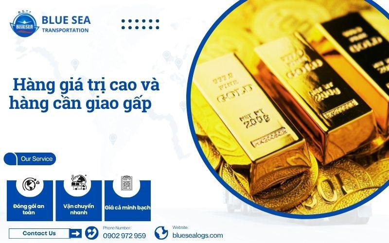Hàng giá trị cao và hàng cần giao gấp