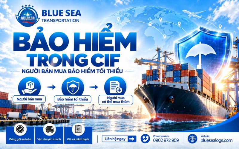 Người bán bắt buộc mua hợp đồng bảo hiểm hàng hóa đường biển cho người mua thụ hưởng