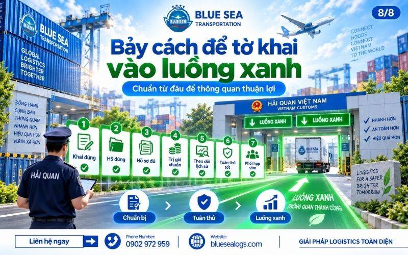 Các giải pháp giúp tăng tỷ lệ tờ khai hải quan vào luồng xanh cho doanh nghiệp