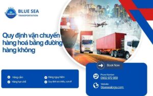 Quy định vận chuyển hàng hóa bằng đường hàng không