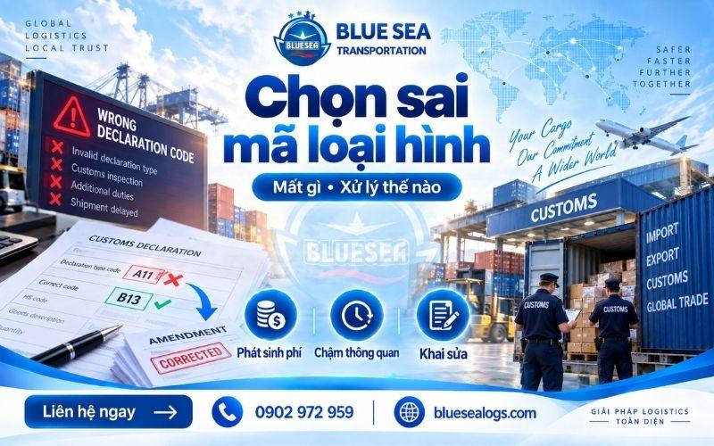 Rủi ro bị xử phạt hành chính và chậm thông quan do chọn sai mã loại hình hải quan