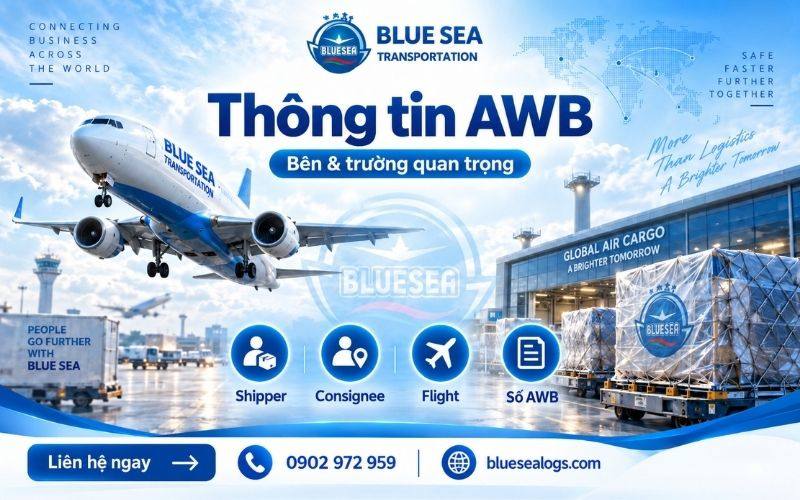 Cách đọc thông tin trên vận đơn hàng không AWB
