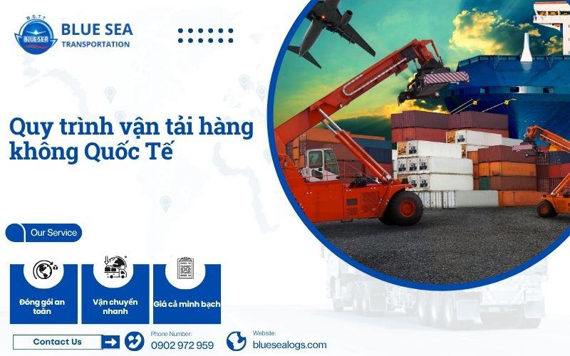Quy trình vận chuyển hàng không quốc tế chi tiết