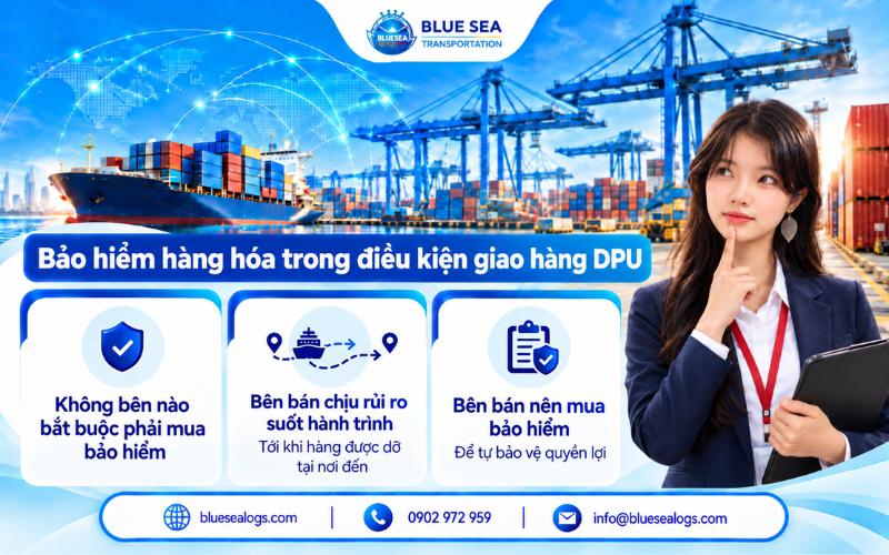 Phân biệt DPU với các điều kiện khác trong Incoterms 2020
