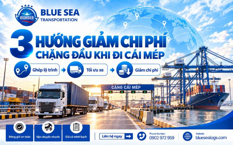 Ba hướng giảm chi phí chặng đầu khi đưa hàng về cảng Cái Mép
